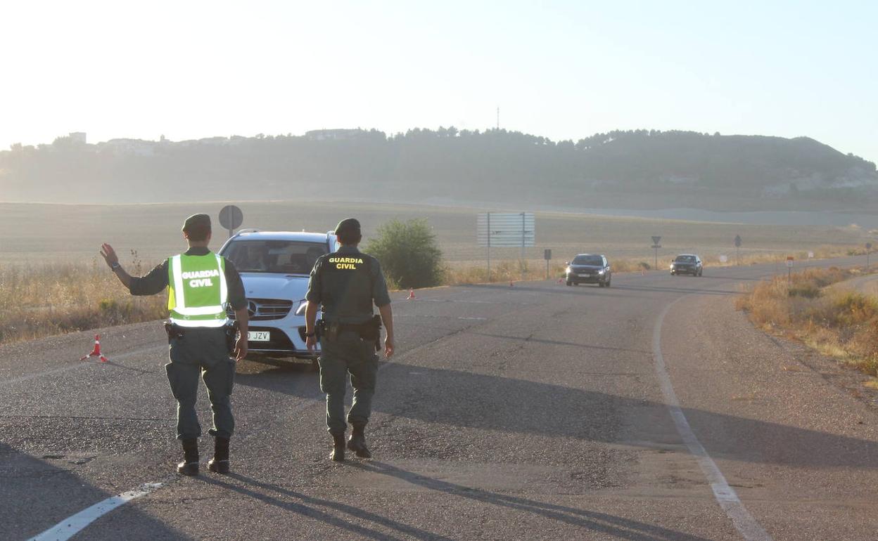 Dispositivo de la Guardia Civil.