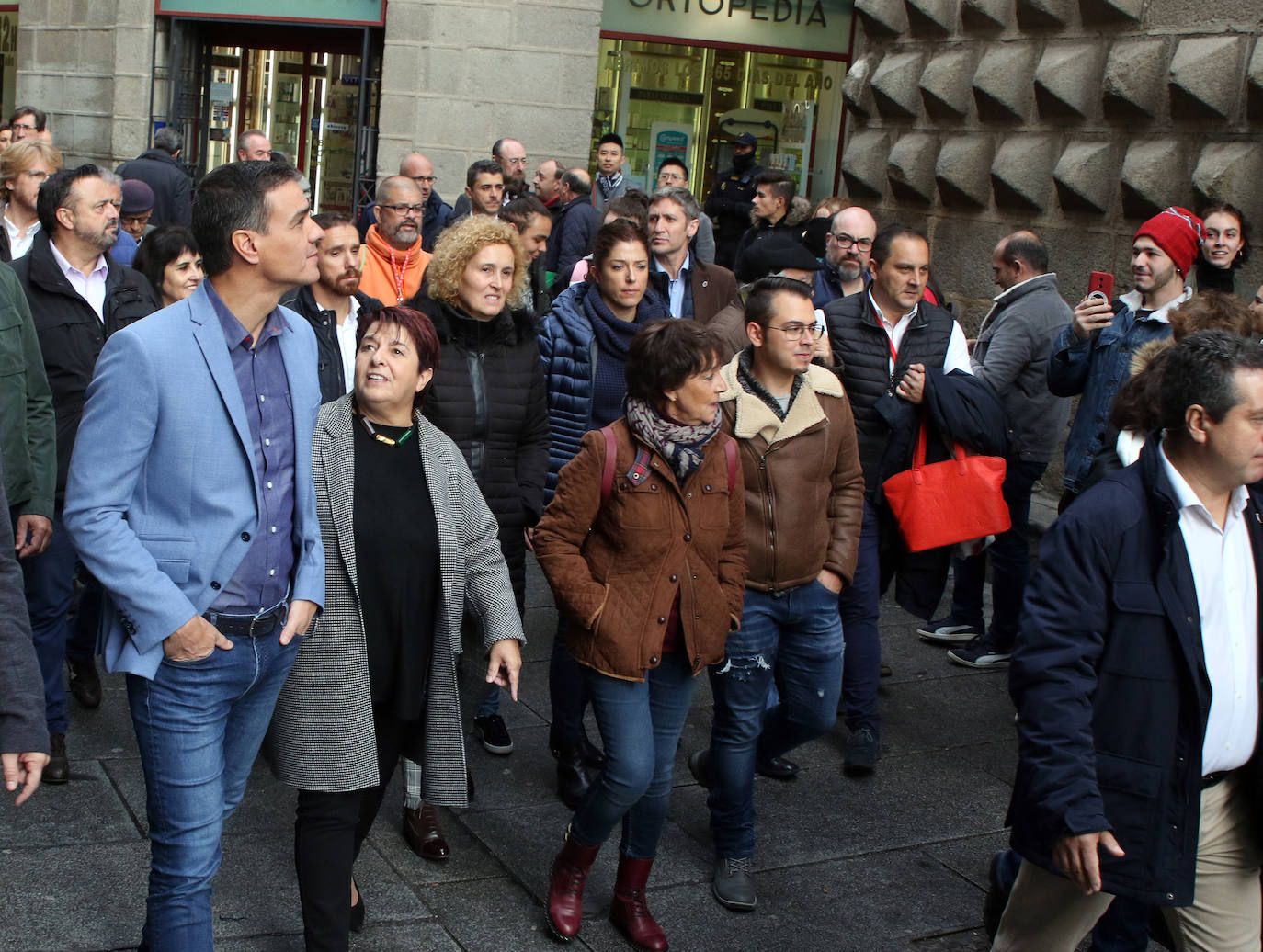 Fotos: Pedro Sánchez visita Segovia