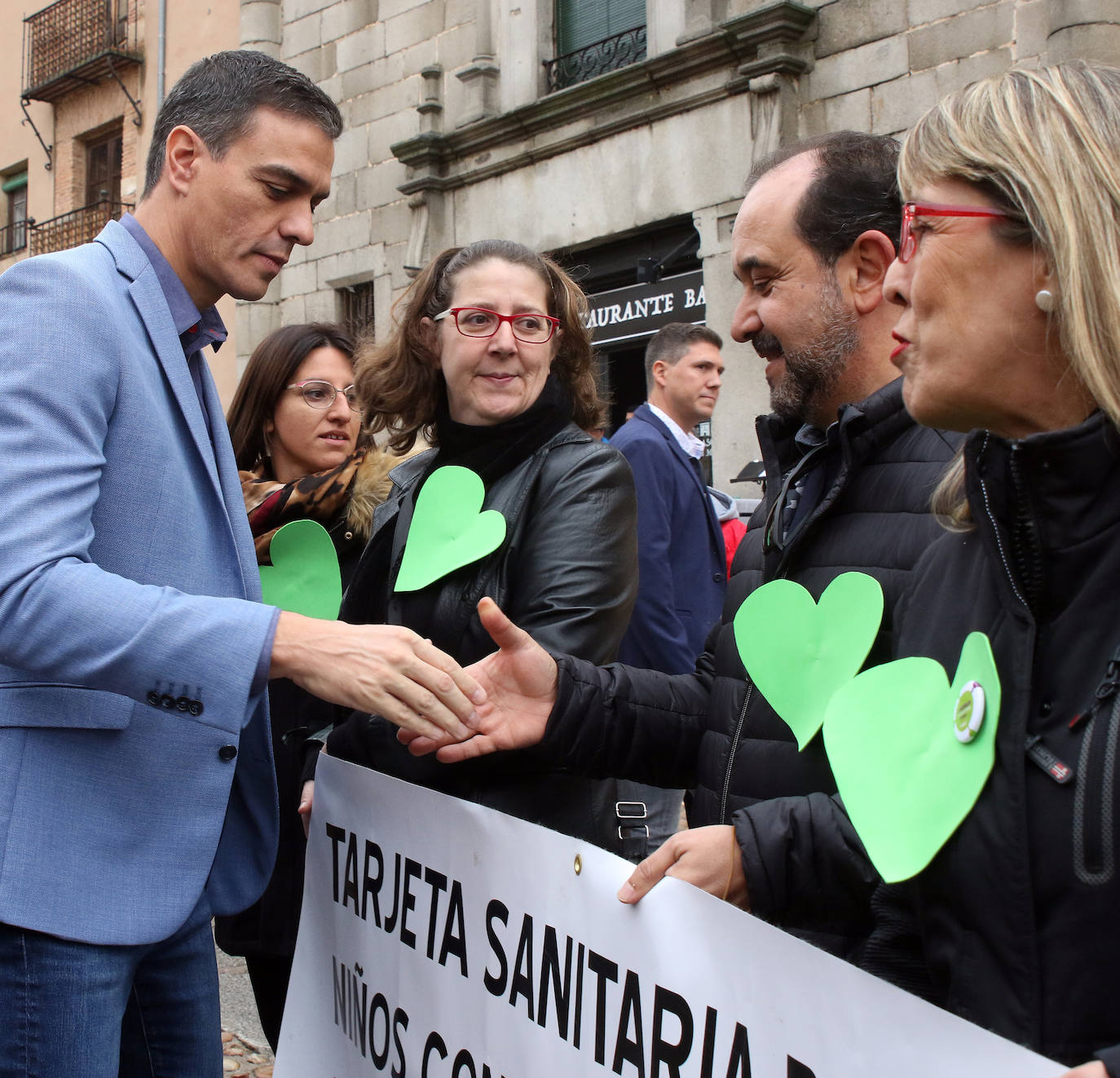 Fotos: Pedro Sánchez visita Segovia