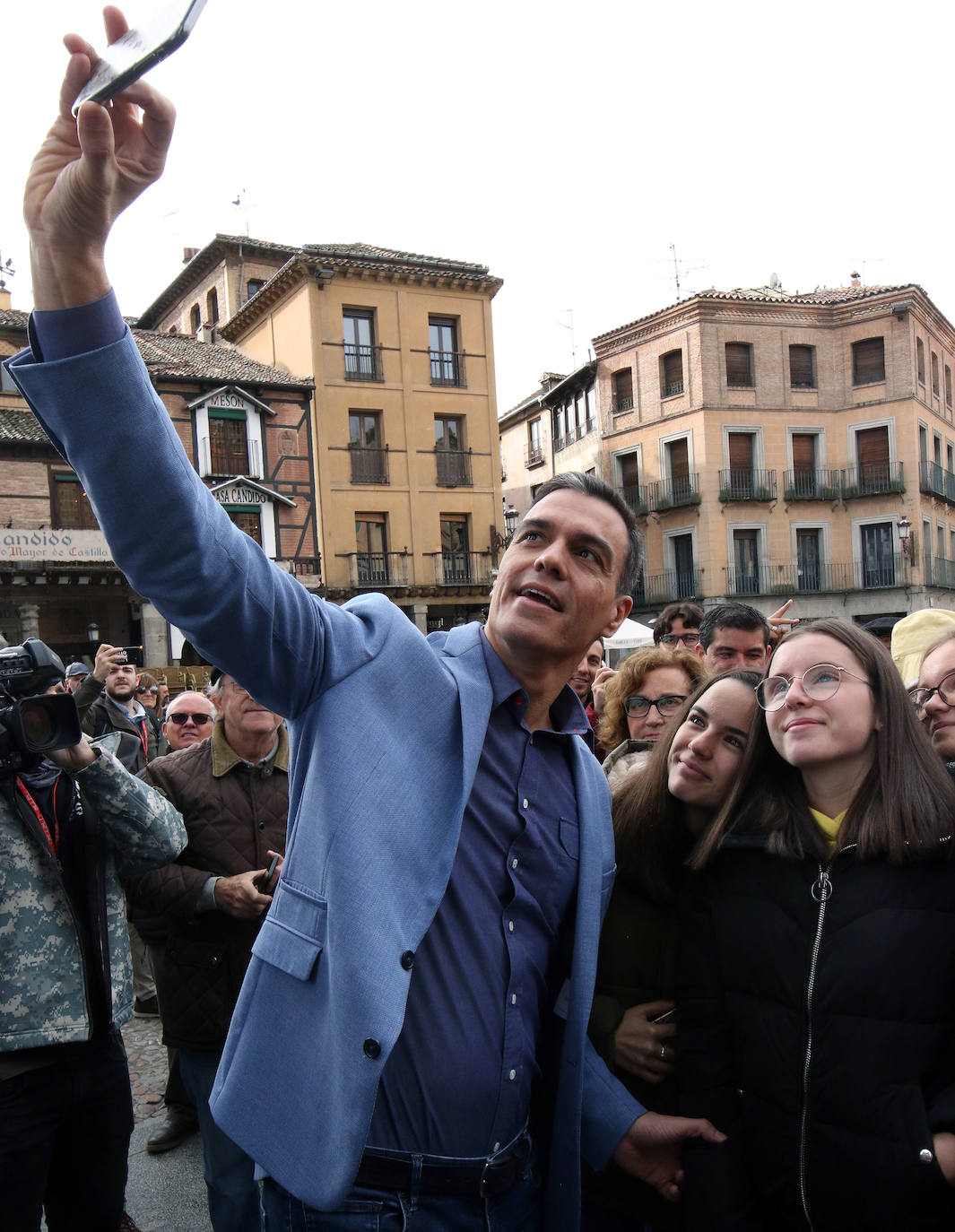 Fotos: Pedro Sánchez visita Segovia