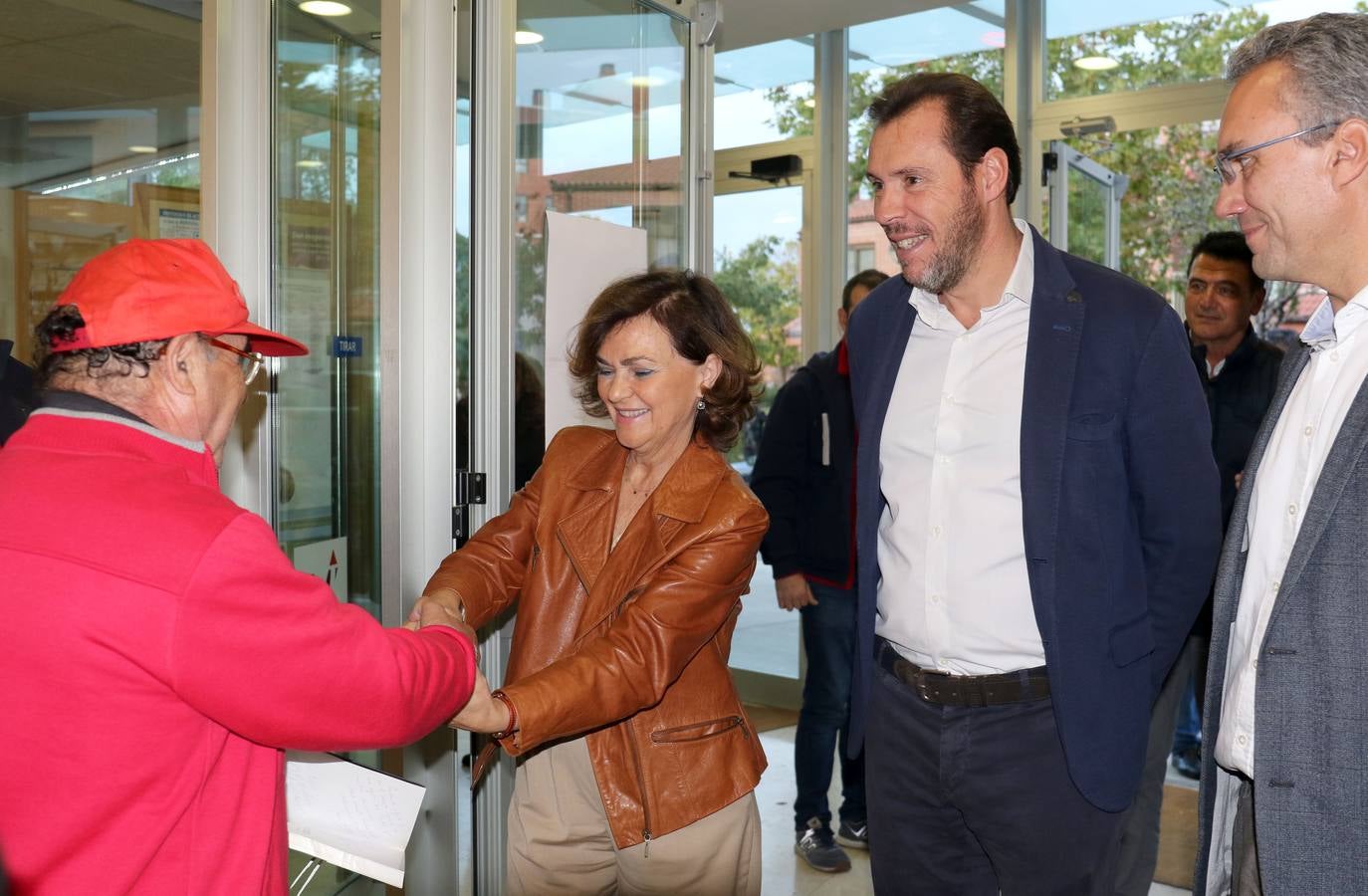 Fotos: Carmen Calvo participa en un acto del PSOE en Valladolid