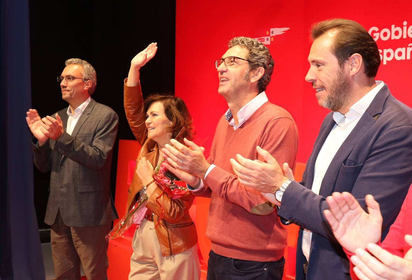 Fotos: Carmen Calvo participa en un acto del PSOE en Valladolid