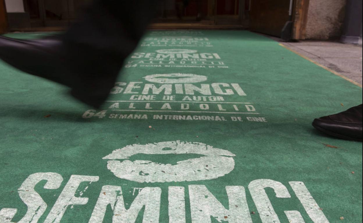 La alfombra de la Seminci.