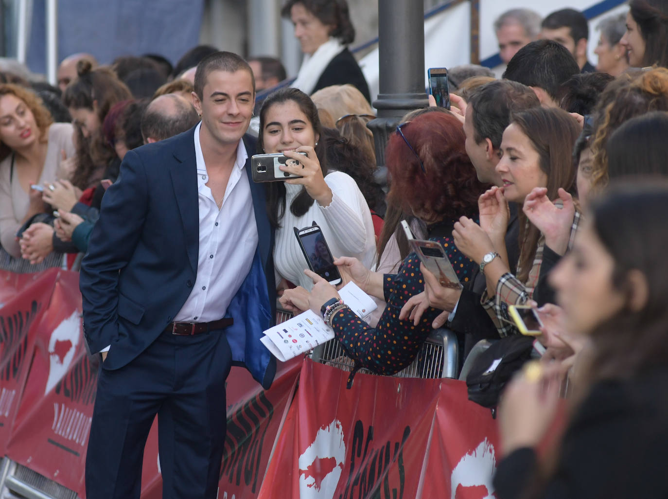 Alfombra de la Seminci 2019. 