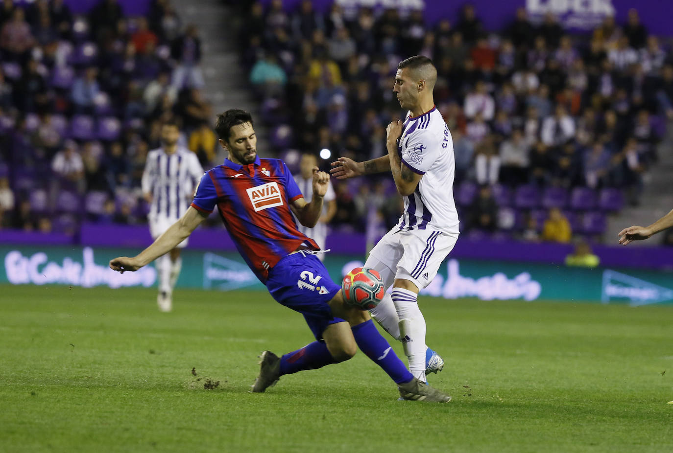 Partido Valladolid - Eibar. 