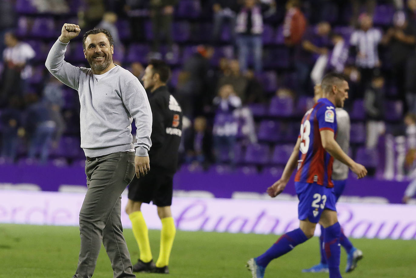 Partido Valladolid - Eibar. 