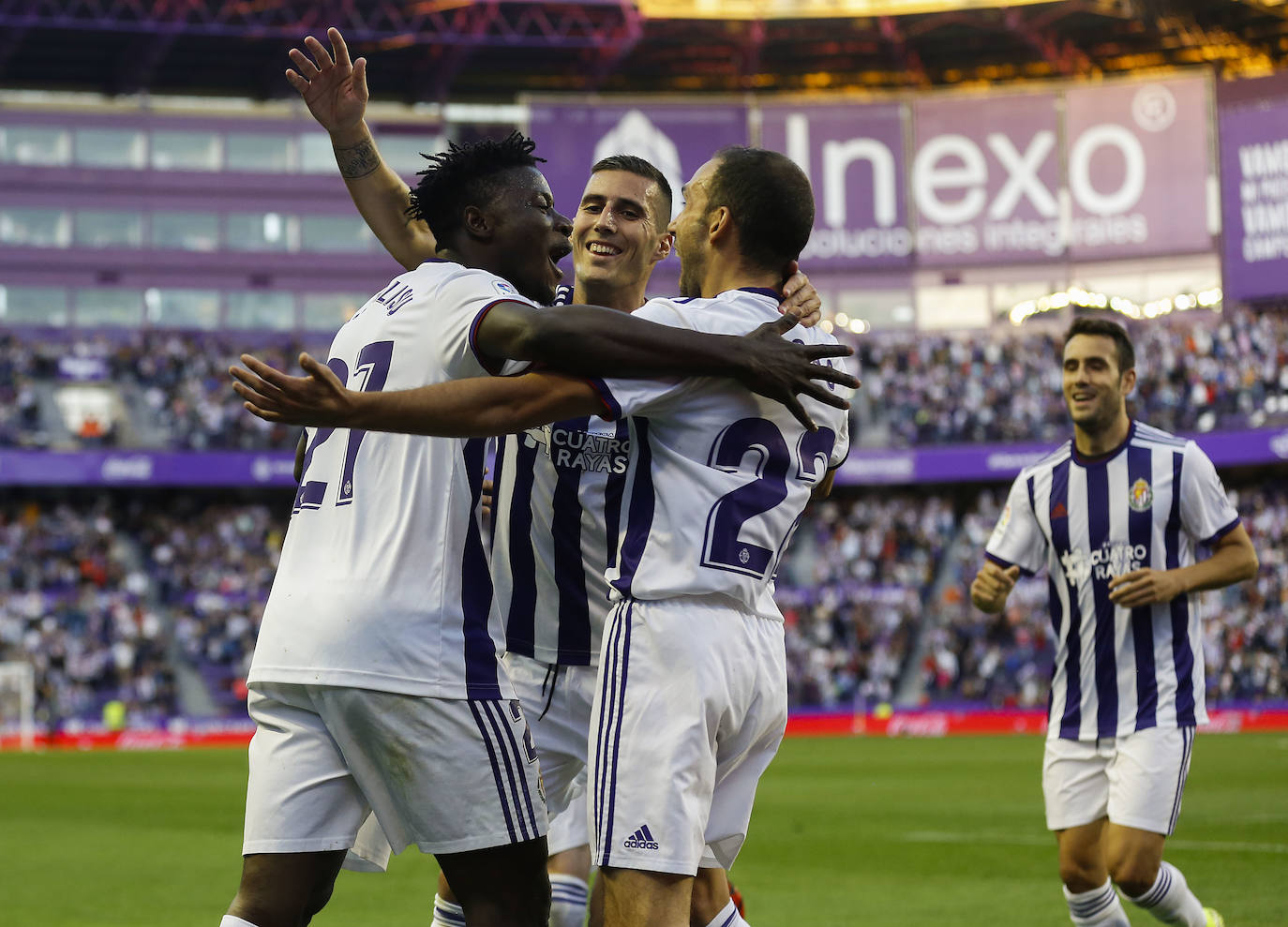 Partido Valladolid - Eibar. 