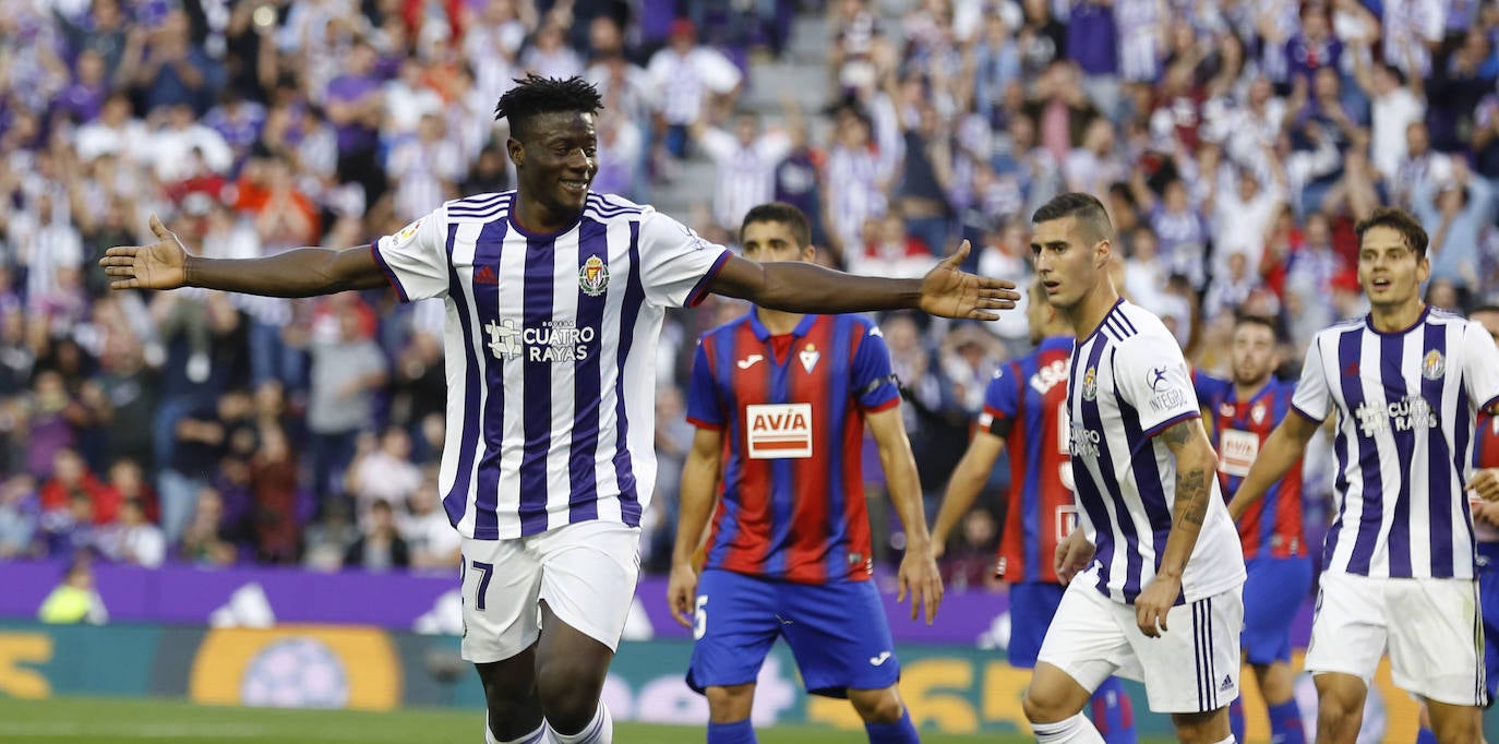 Partido Valladolid - Eibar. 