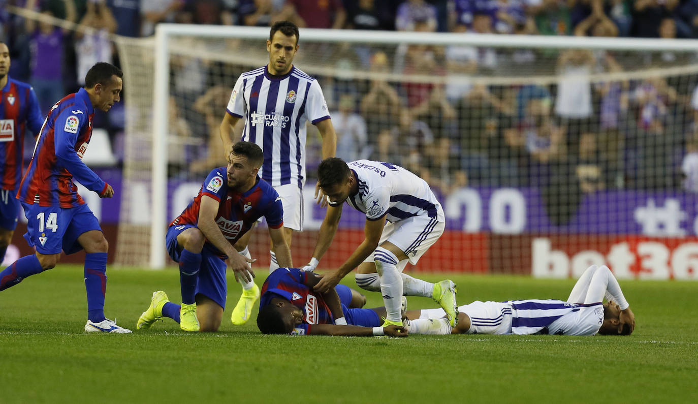 Partido Valladolid - Eibar. 