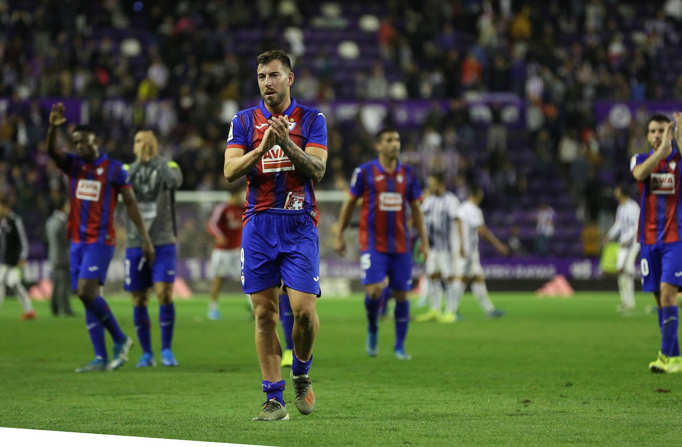 Partido Valladolid - Eibar. 