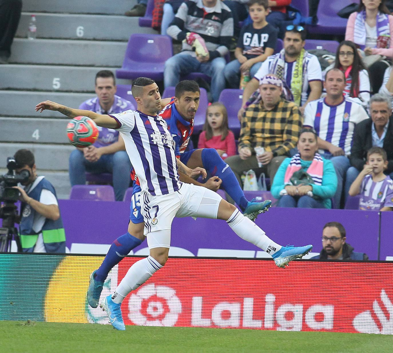 Partido Valladolid - Eibar. 