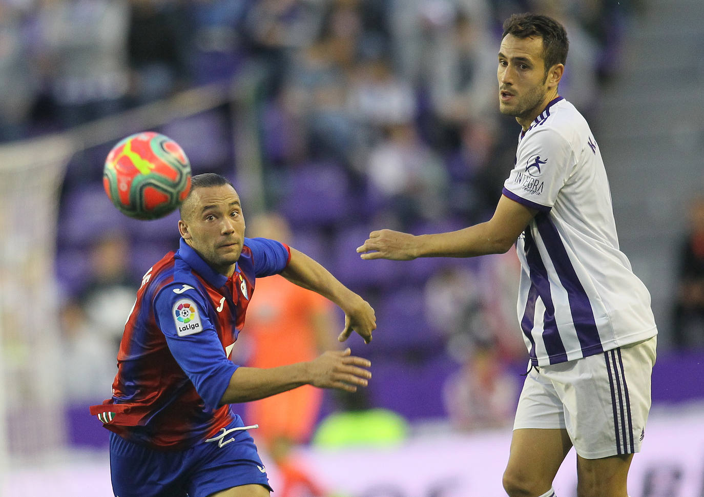 Partido Valladolid - Eibar. 