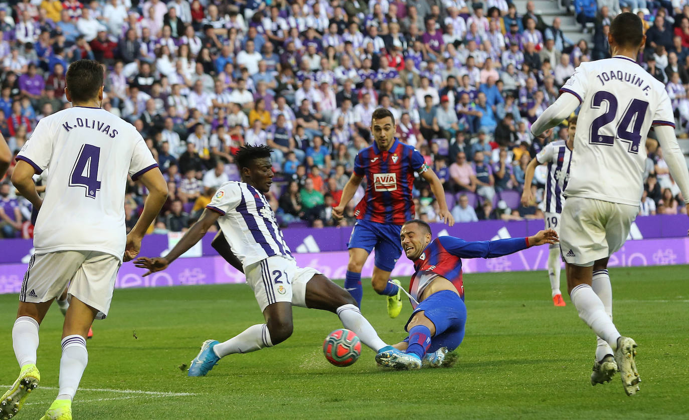Partido Valladolid - Eibar. 
