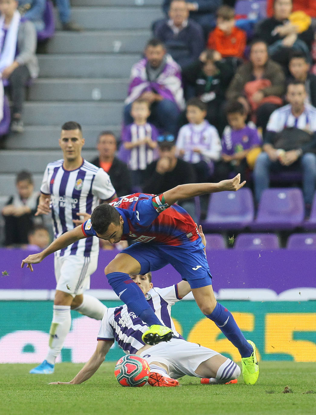 Partido Valladolid - Eibar. 