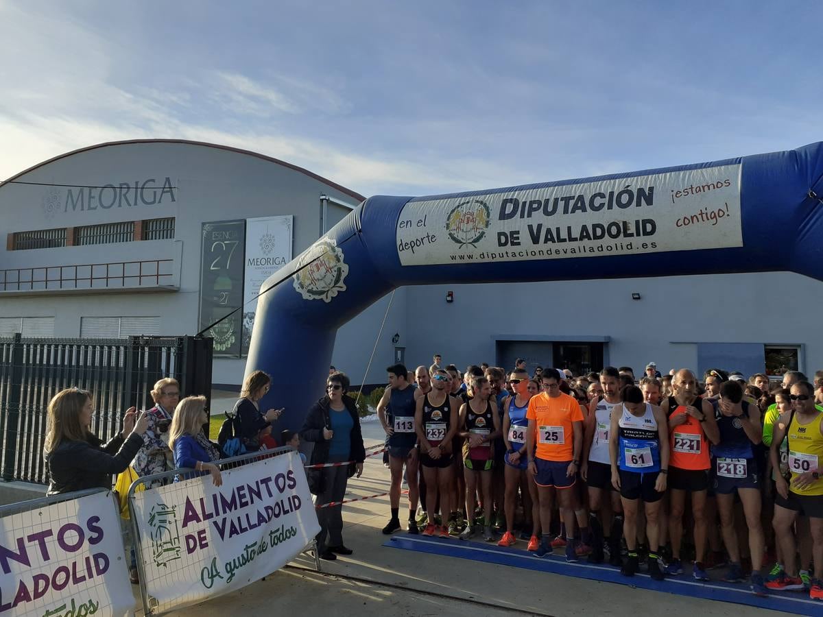 Carrera Corriendo entre viñas en Mayorga (Valladolid).