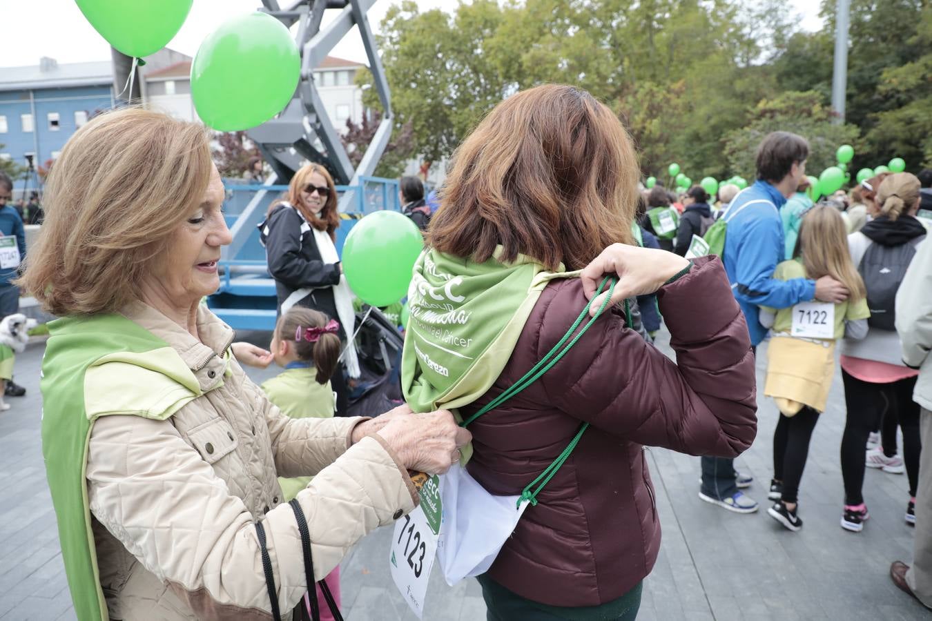 Marcha contra el cáncer de Valladolid. 