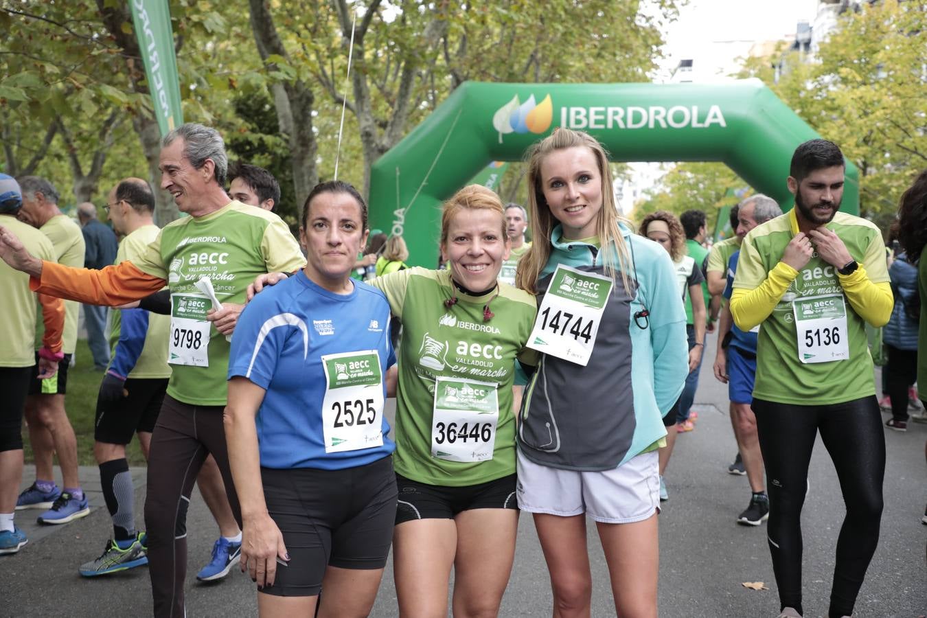 Marcha contra el cáncer de Valladolid. 