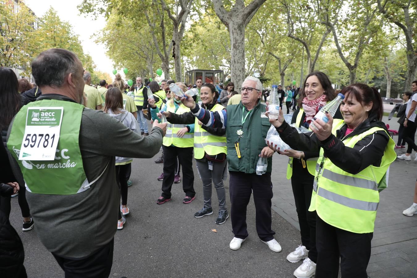 Marcha contra el cáncer de Valladolid. 