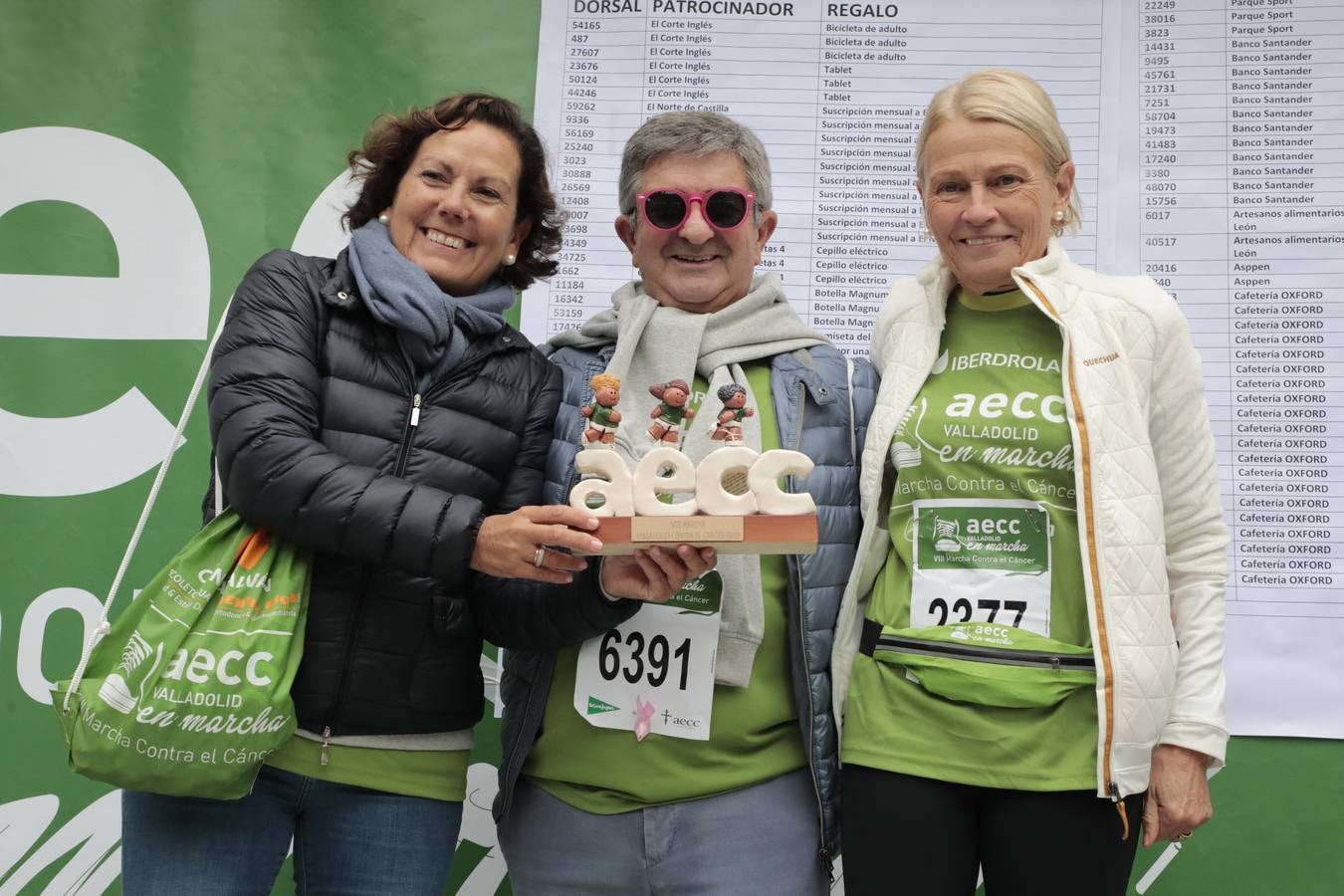 Marcha contra el cáncer de Valladolid. 