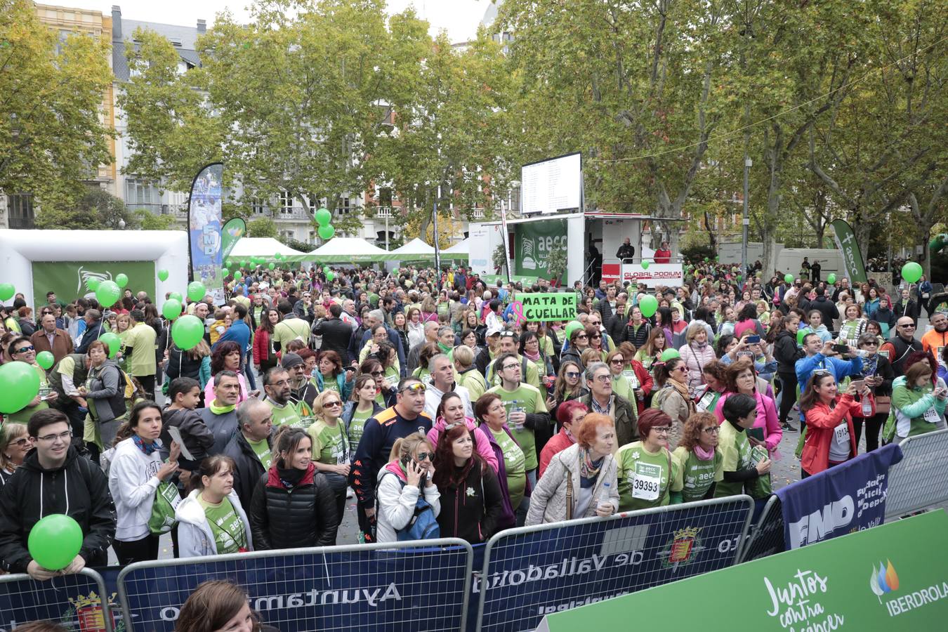 Marcha contra el cáncer de Valladolid. 