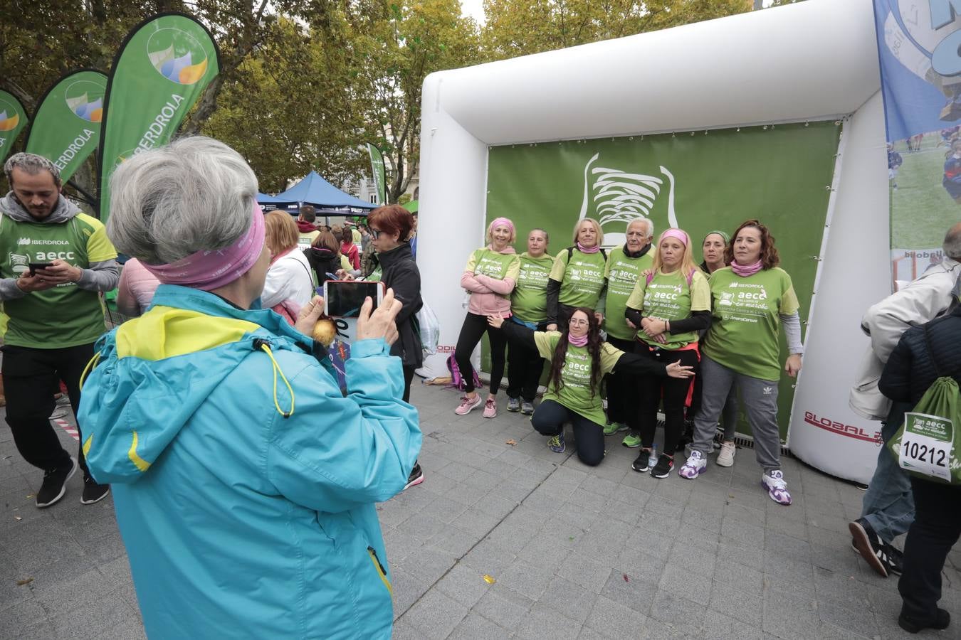 Marcha contra el cáncer de Valladolid. 