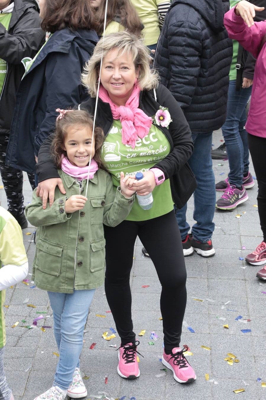 Marcha contra el cáncer de Valladolid. 