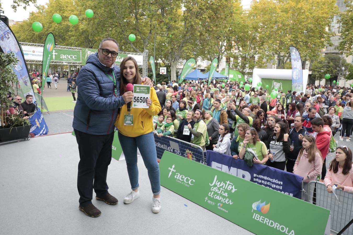 Marcha contra el cáncer de Valladolid. 