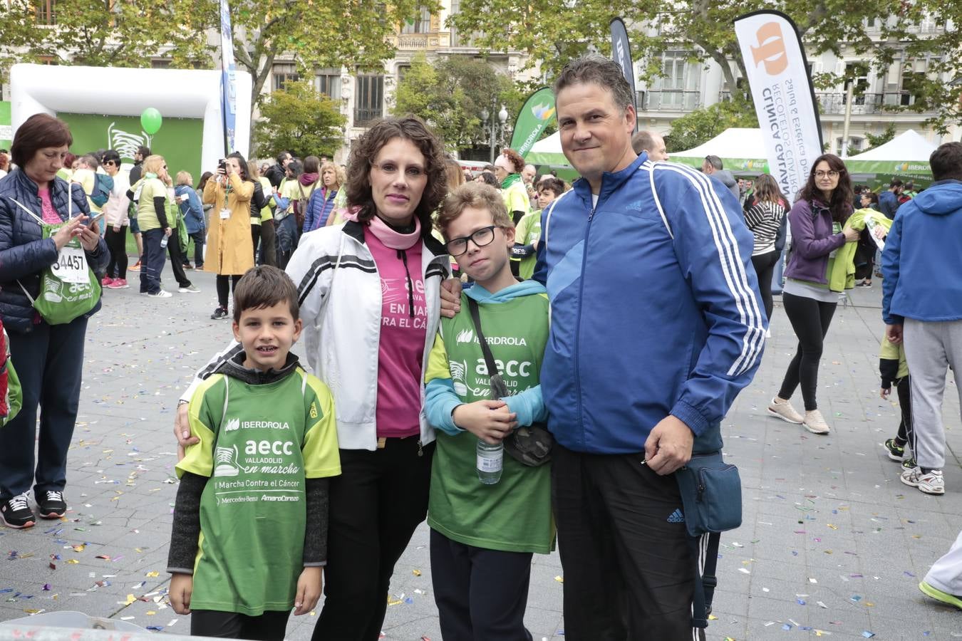 Marcha contra el cáncer de Valladolid. 