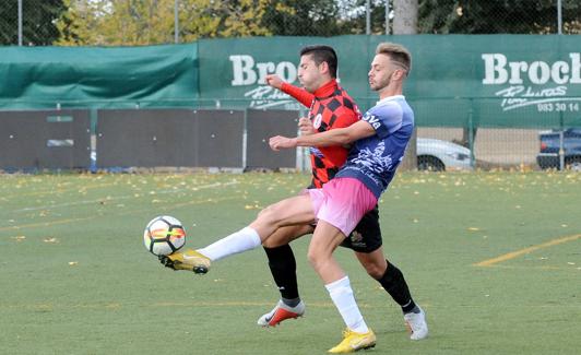 Imagen de un partido anterior de La Cistérniga. 