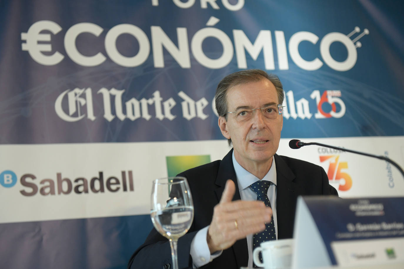 El consejero de Empleo e Industria, Germán Barrios, ha protagonizado la sesión matutina del Foro Económico de El Norte de Castilla. El acto se ha celebrado en el Pabellón de Cristal del Museo de la Ciencia de Valladolid este martes 29 de octubre.