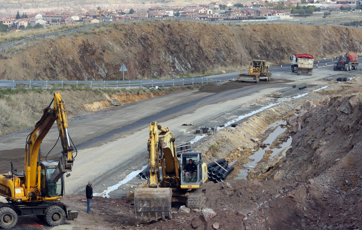 Estado actual de las obras de la SG-20