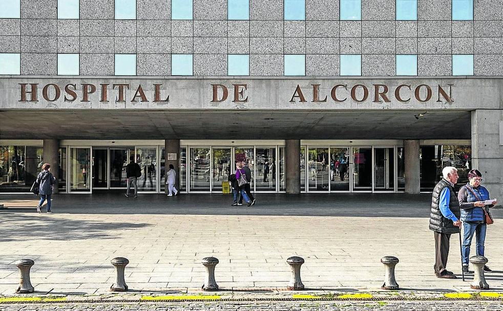 El Hospital de Alcorcón, donde el homicida intentó asfixiar a una anciana.