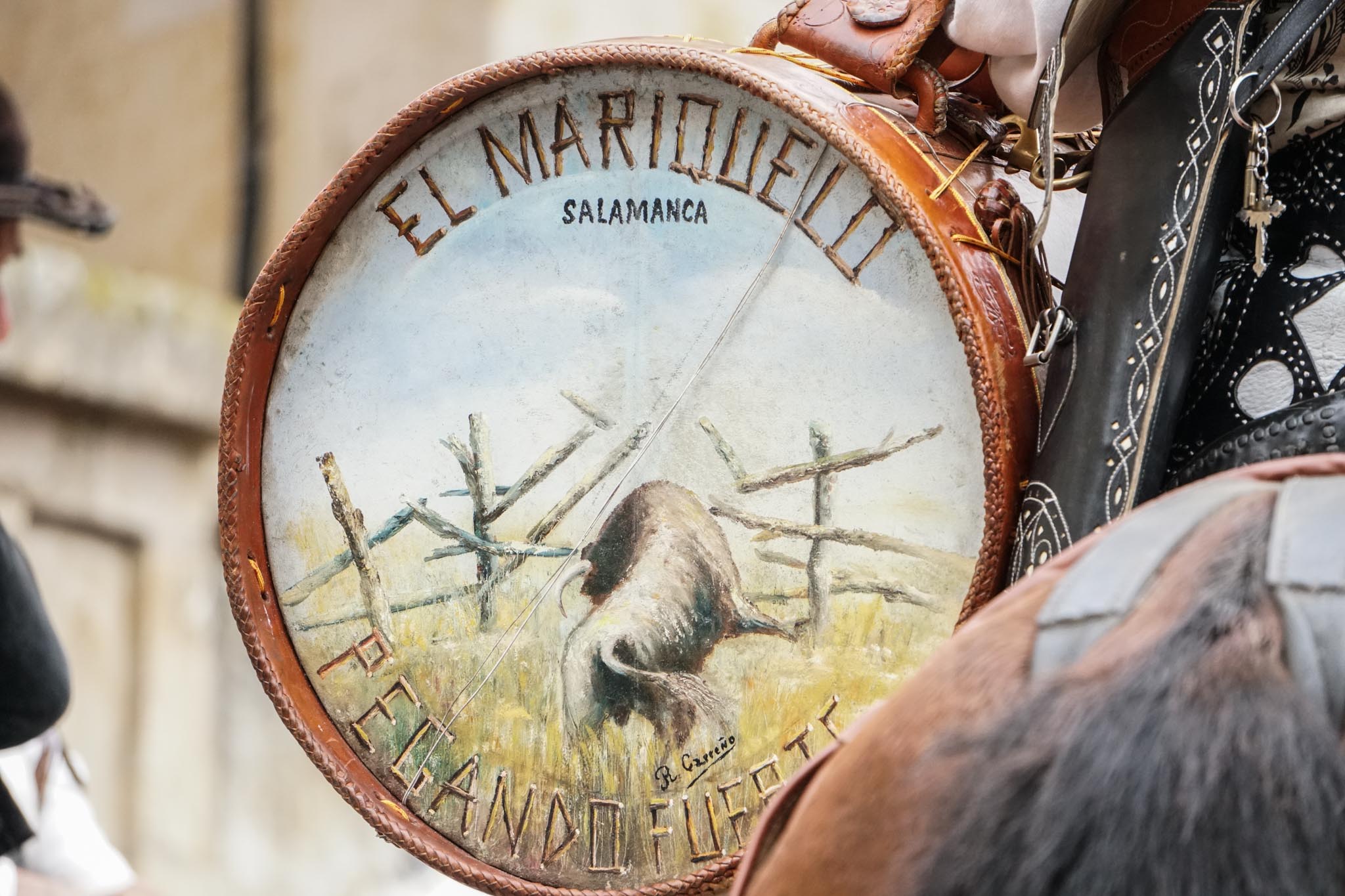 Celebración del Mariquelo en Salamanca. 