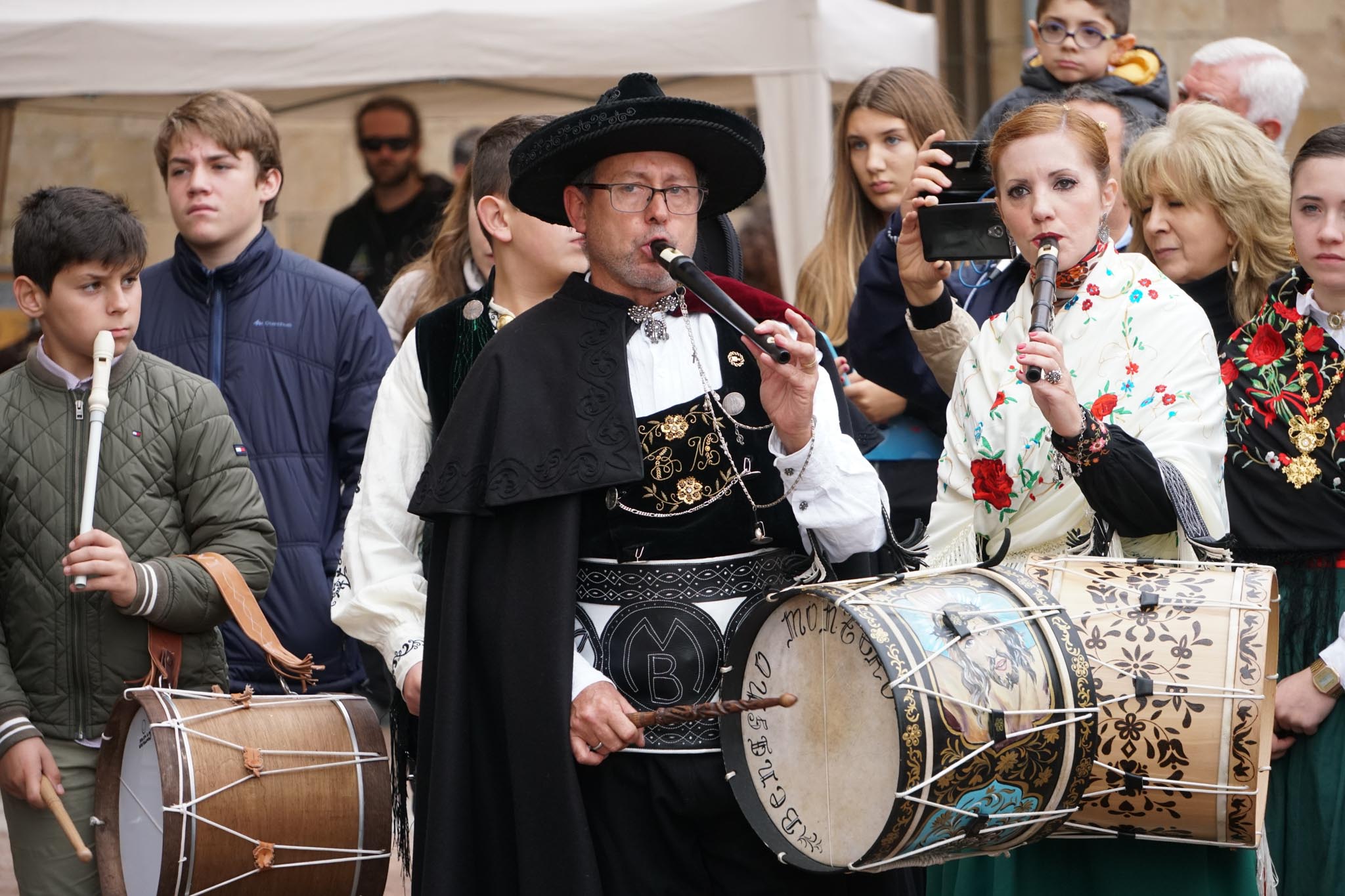 Celebración del Mariquelo en Salamanca. 