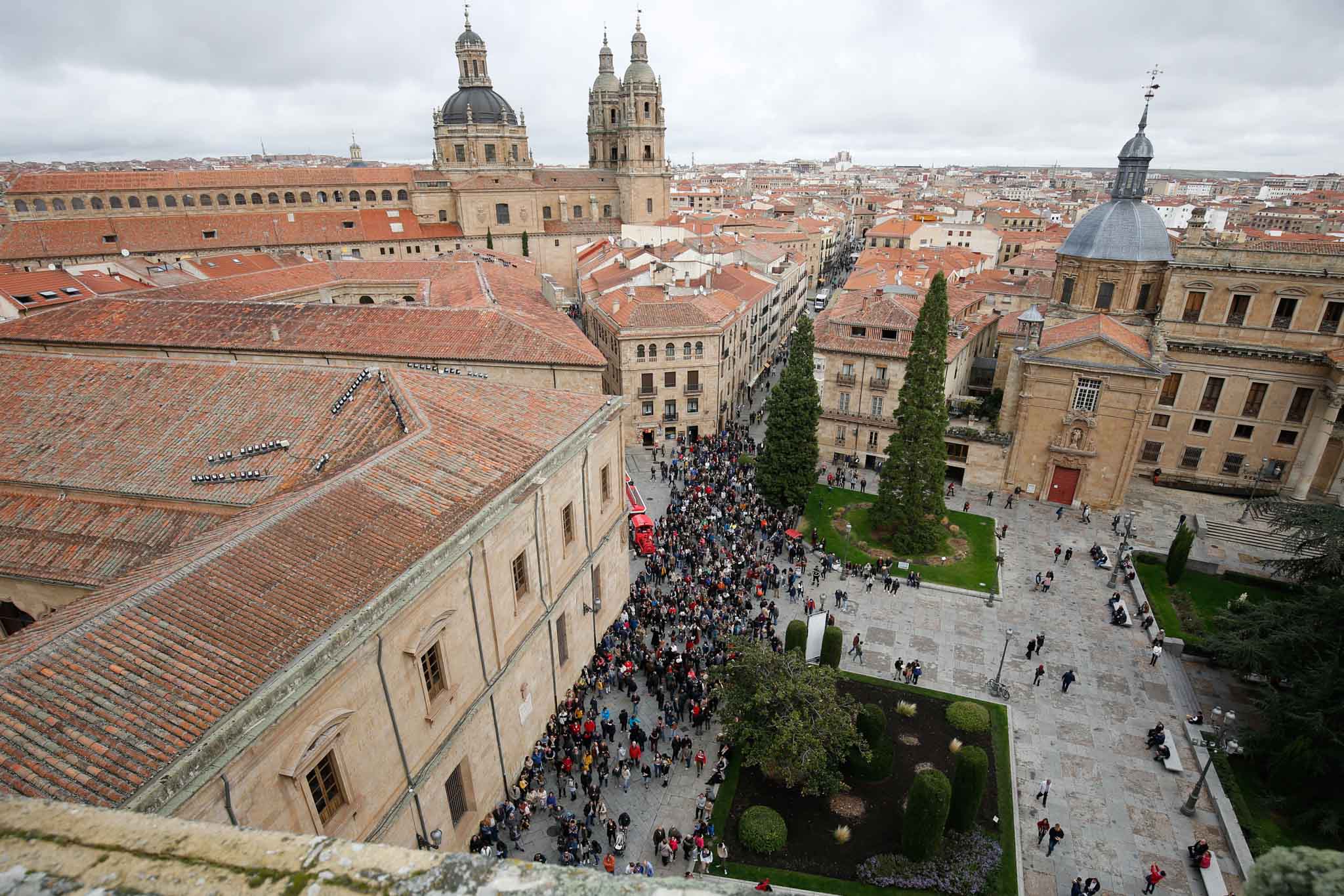 Celebración del Mariquelo en Salamanca. 
