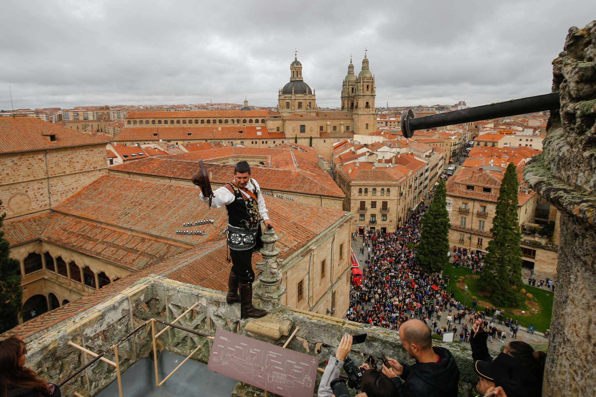 Celebración del Mariquelo en Salamanca. 
