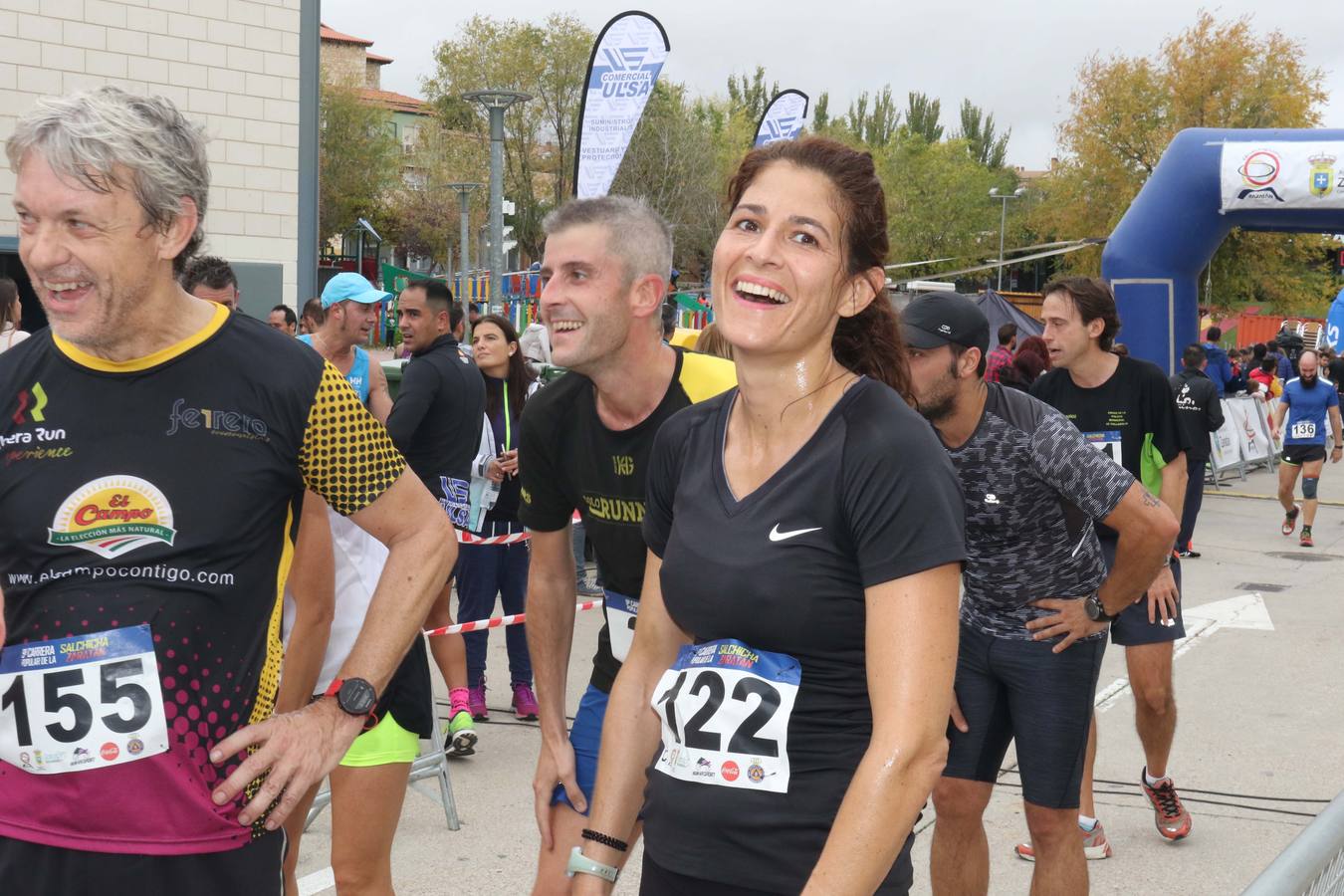 El Ayuntamiento de Zaratán ha organizado por noveno año la carrera popular, dentro de su programación de la tradicional fiesta de la salchicha