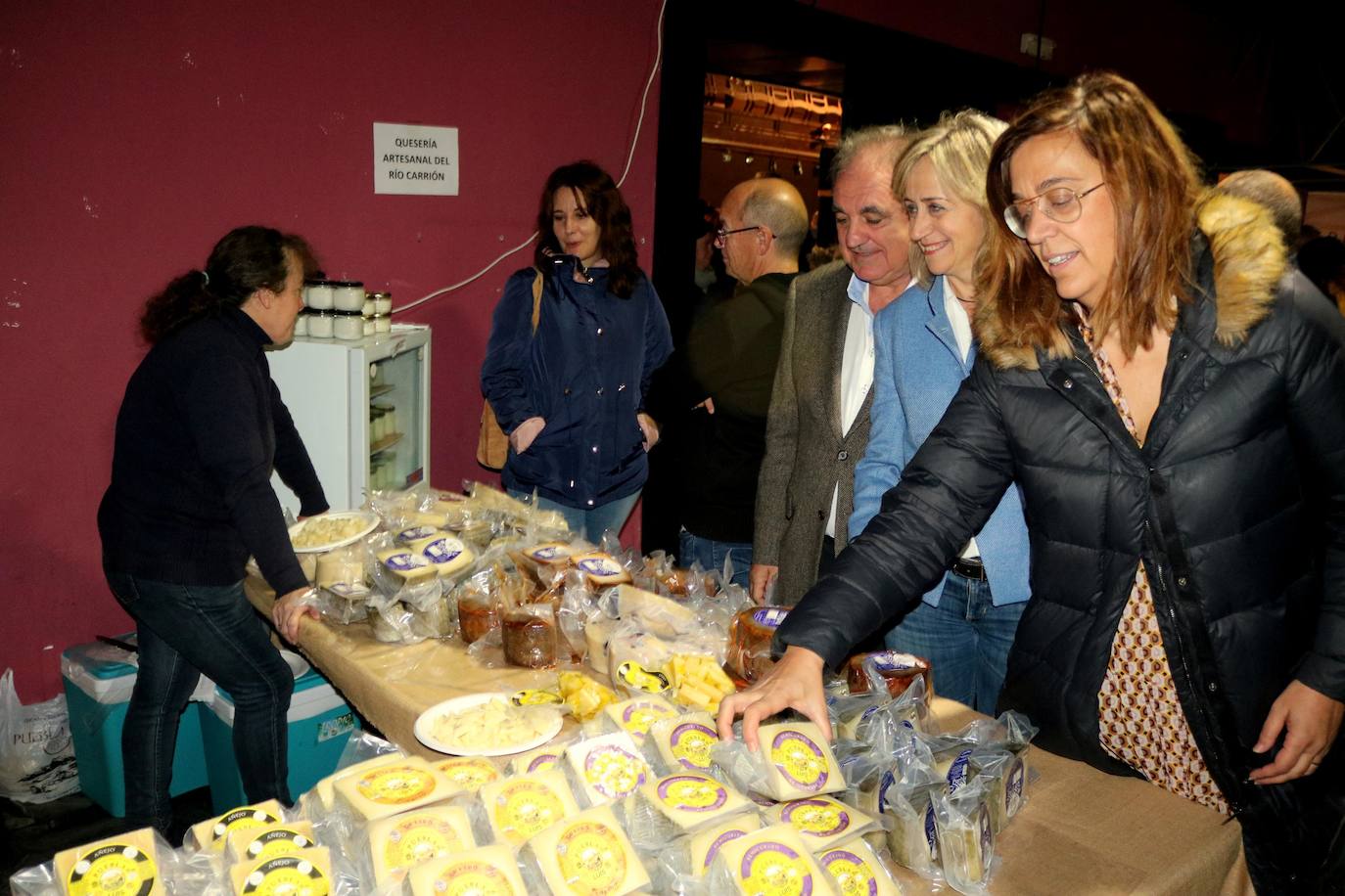 Baltanás disfruta de sus quesos y vinos.