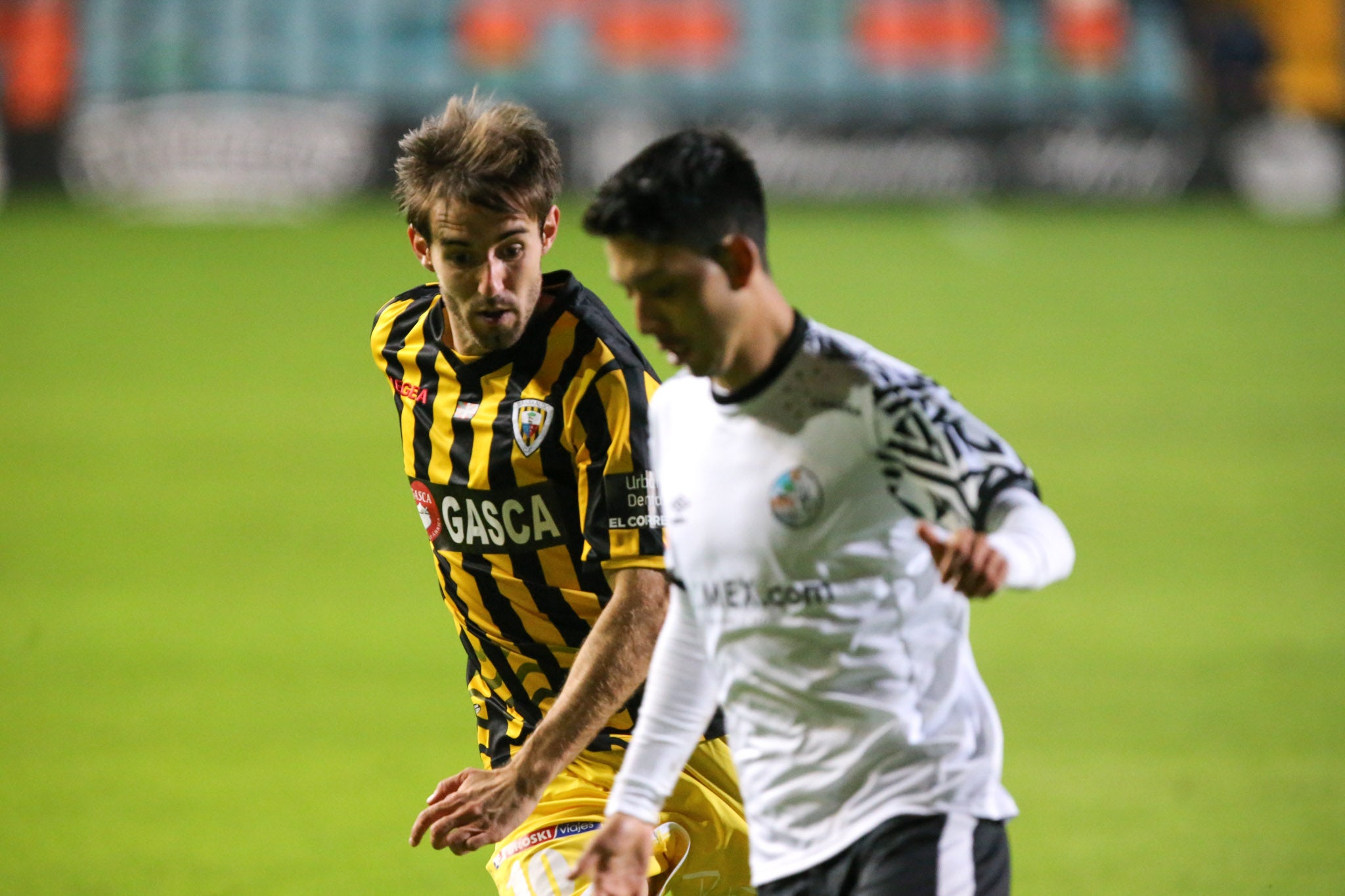 El Salamanca CF UDS contra el Barakaldo CF.