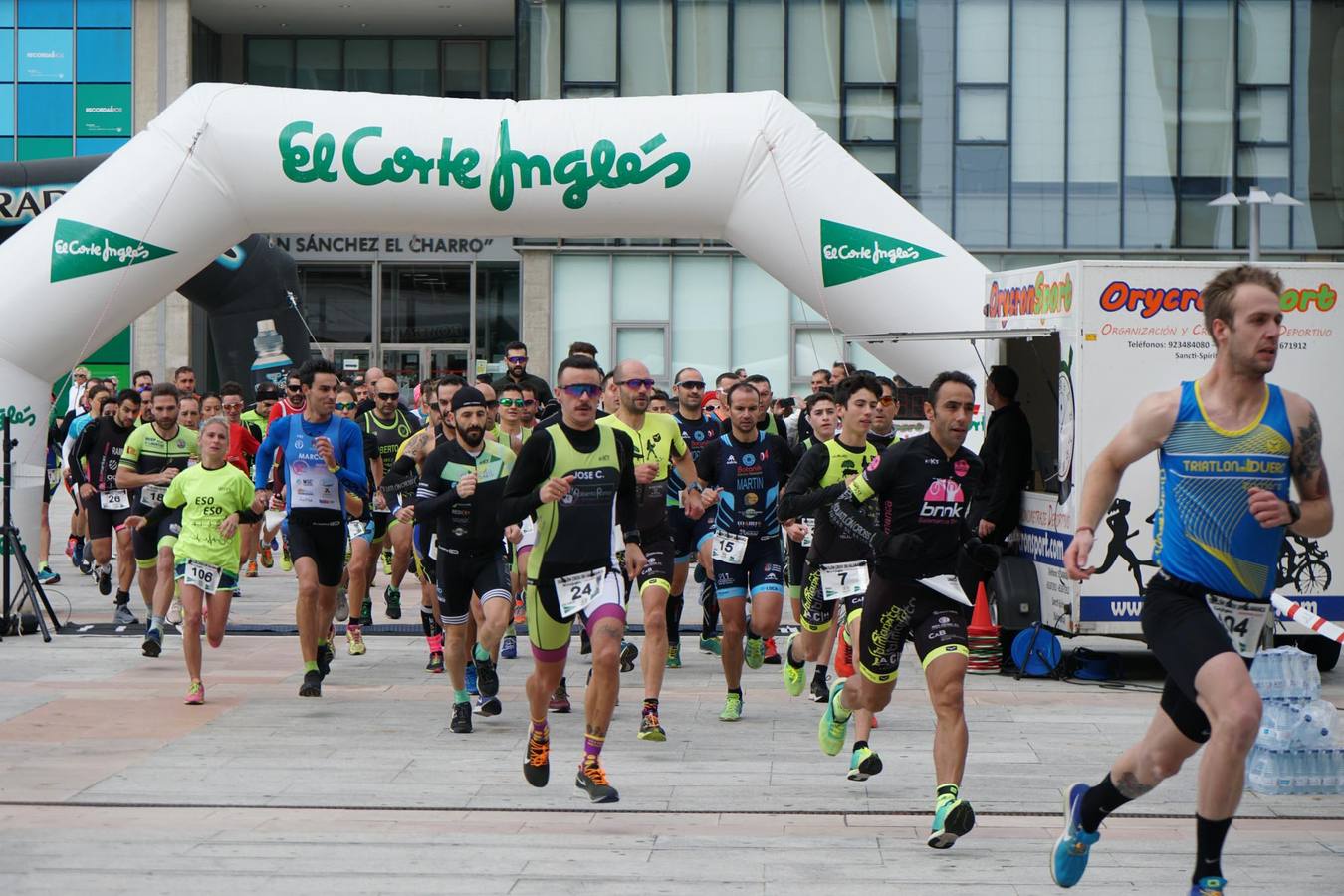 Duatlón El Corte Inglés de Salamanca.