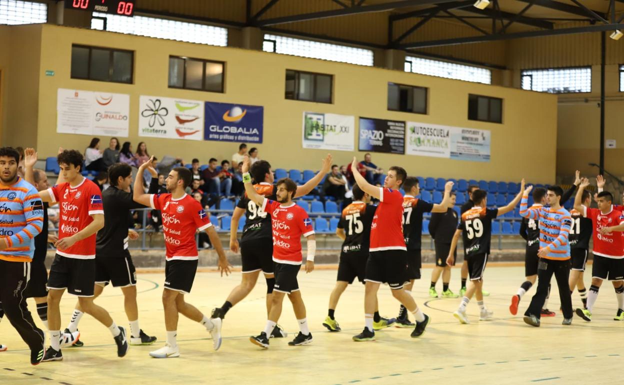 Un partido del BM Salamanca en el Río Tormes. 