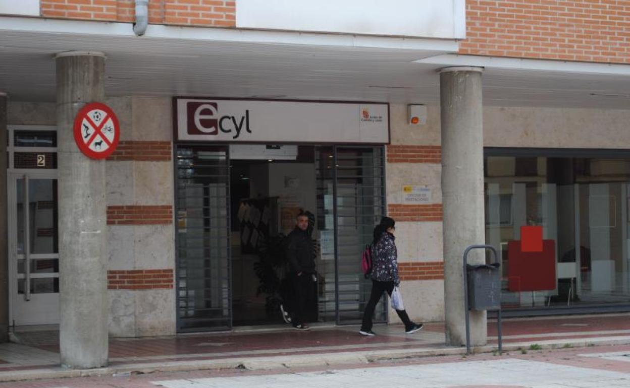 Oficina del Ecyl en Medina del Campo.