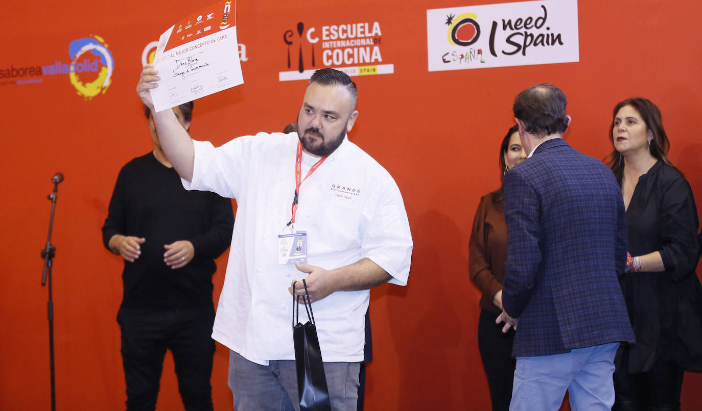 Fotos: Entrega de premios del Concurso Nacional de Pinchos y Tapas y la tercera del Campeonato Mundial de Tapas Ciudad de Valladolid
