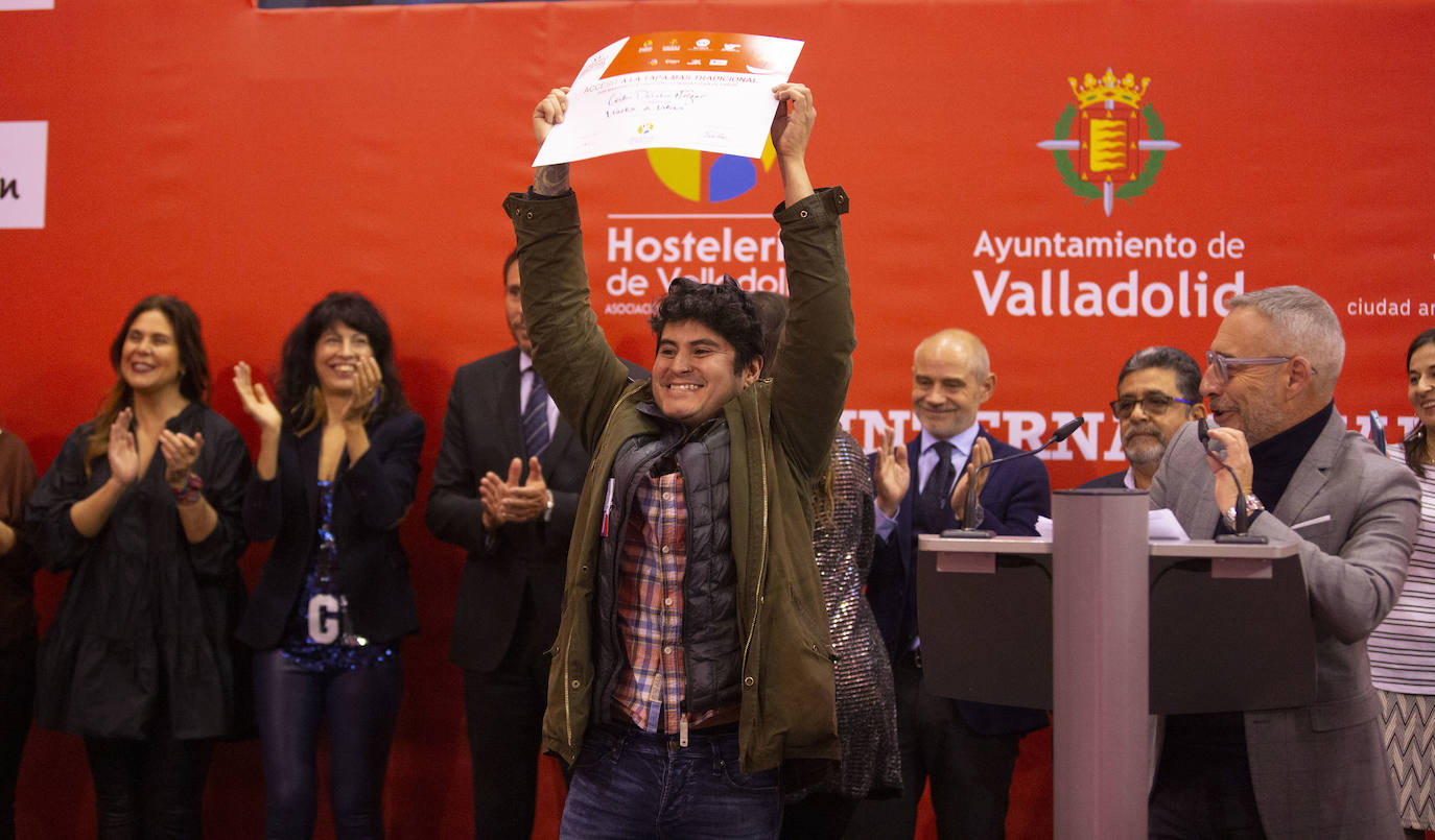 Fotos: Entrega de premios del Concurso Nacional de Pinchos y Tapas y la tercera del Campeonato Mundial de Tapas Ciudad de Valladolid