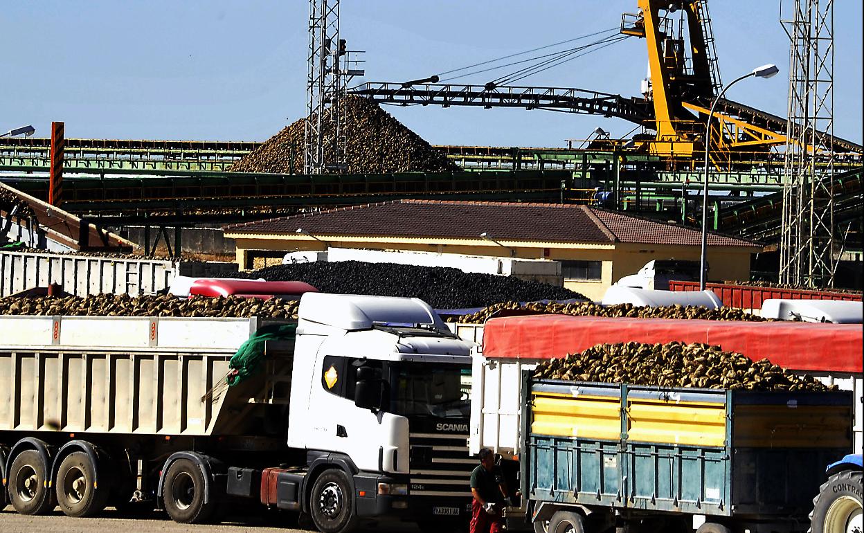 Instalaciones de la azucarera de Acor en Olmedo. 