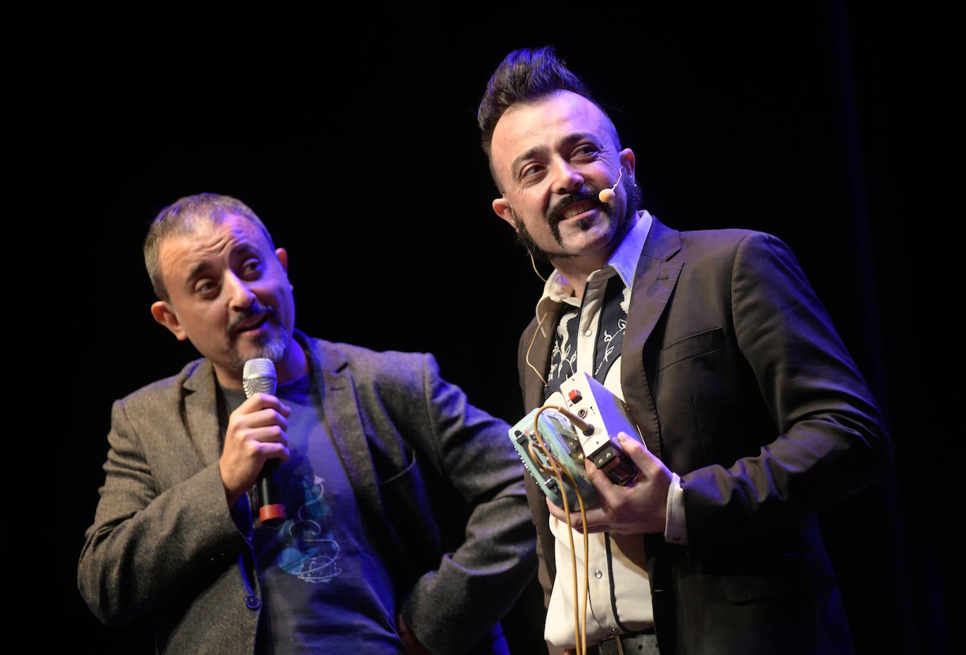 La charla Naukas, en el Teatro Carrión.