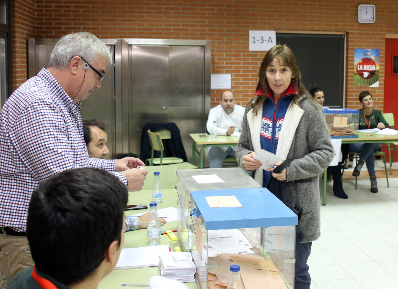Votaciones en Palazuelos de Eresma y La Granja 