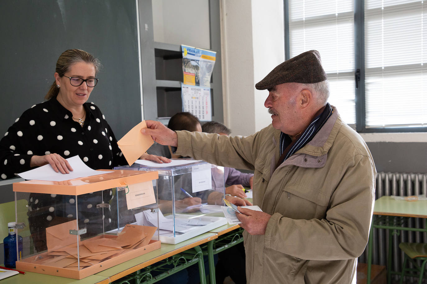 Jornada electoral en Zamora.