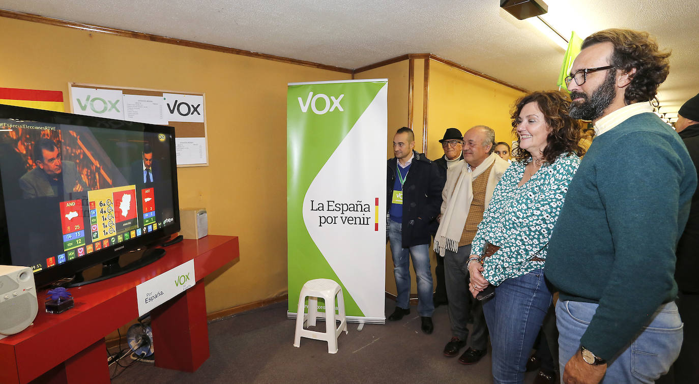 ¿Cómo viven los partidos la noche electoral en Palencia?