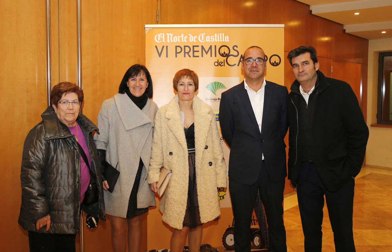 Julia Carranza, Marta Herrero, Marisa Martínez, Antonio Núñez y Carlos Martínez.
